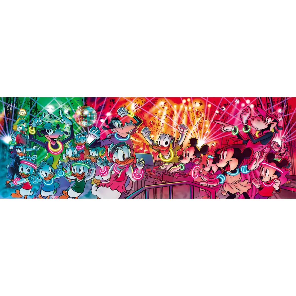 Disney Mickey Panorama puzzle 1000db-os termékfotó
