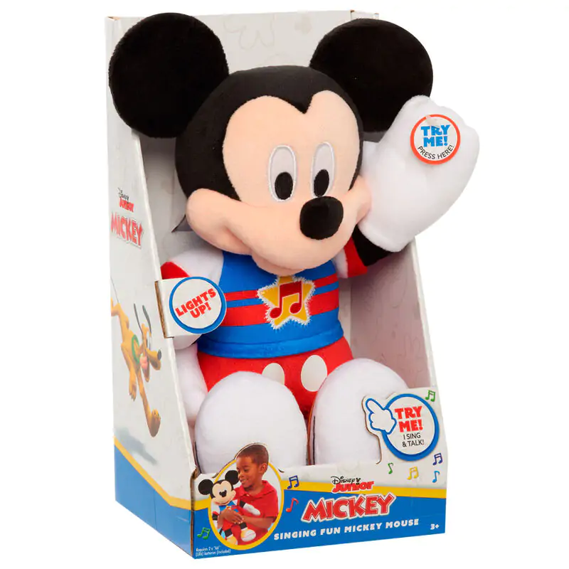Disney Mickey plüss figura hanggal 30cm termékfotó