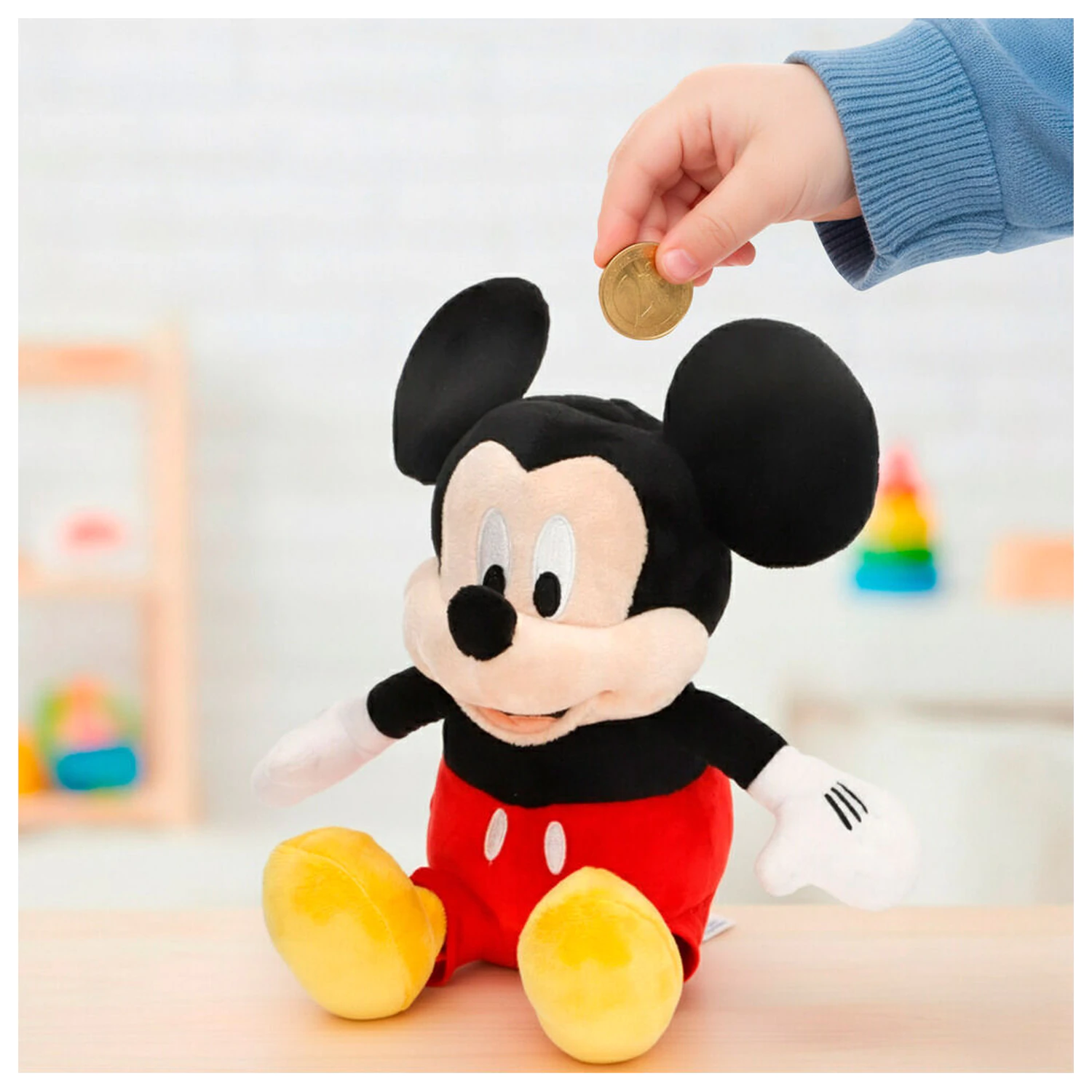 Disney Mickey plüss persely 20cm termékfotó
