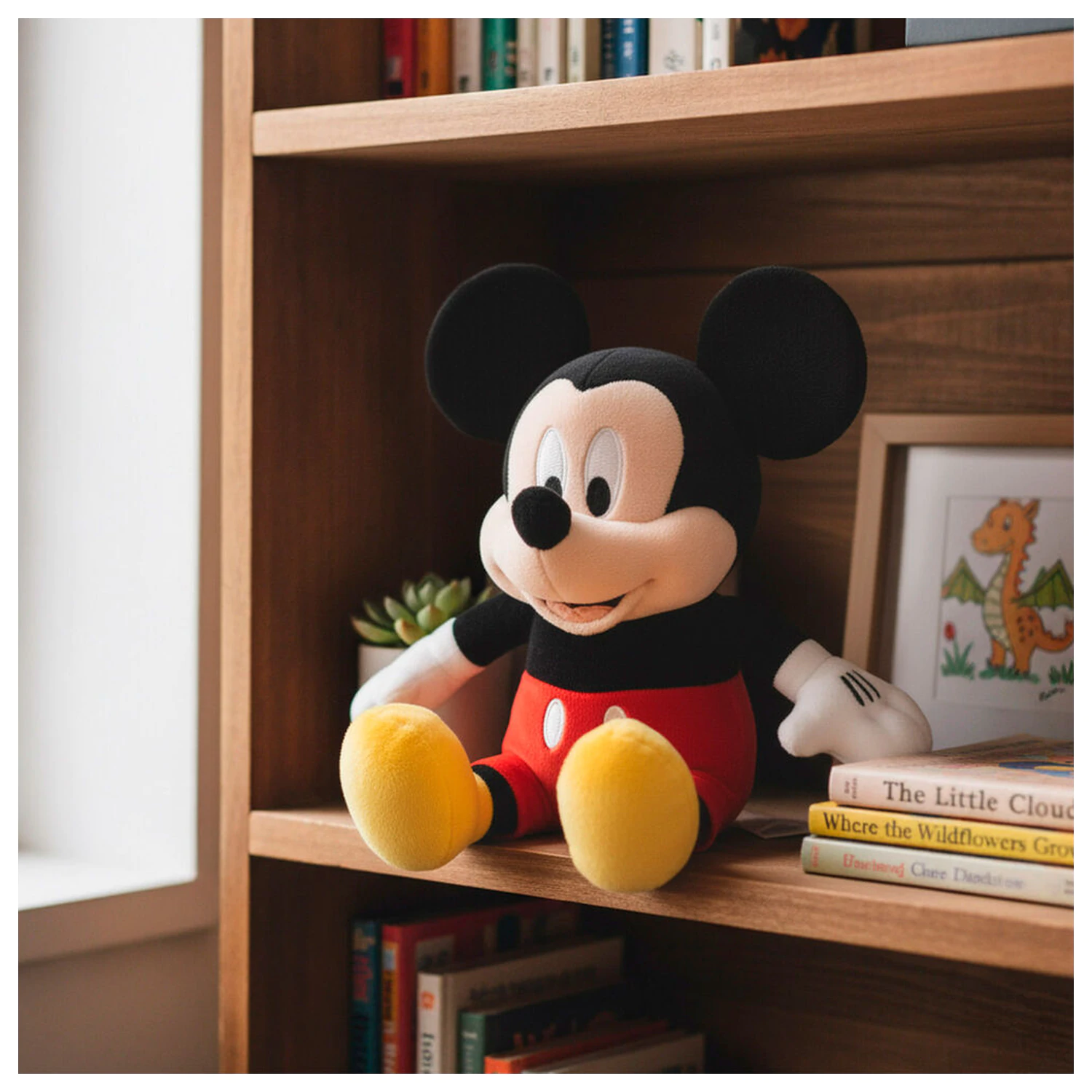 Disney Mickey plüss persely 20cm termékfotó
