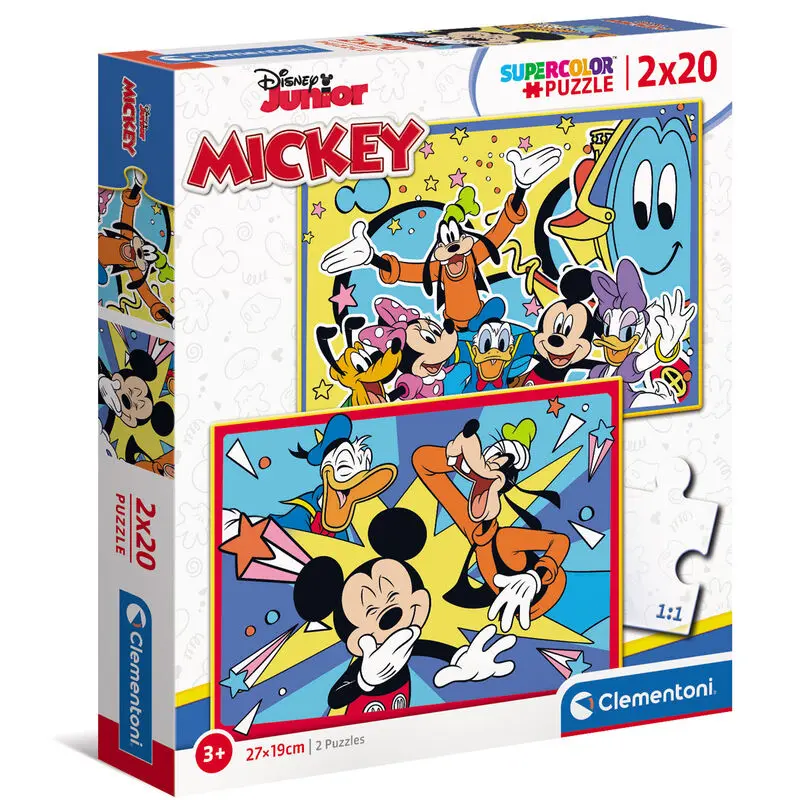 Disney Mickey puzzle 2x20db-os termékfotó