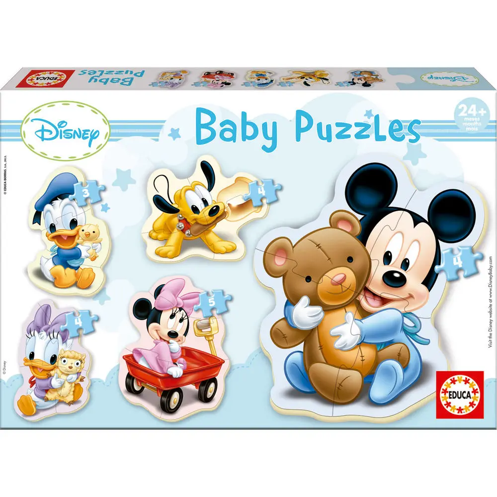 Disney Mickey puzzle 3-5db-os termékfotó