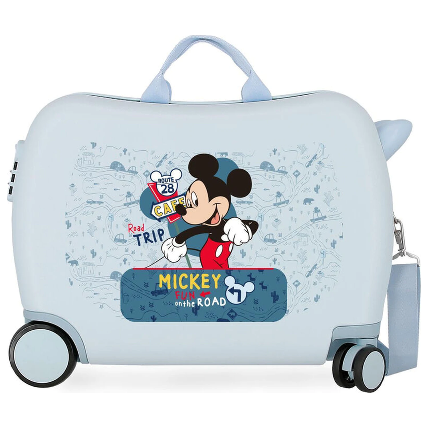 Disney Mickey Road Trip ABS táska bőrönd 50cm termékfotó