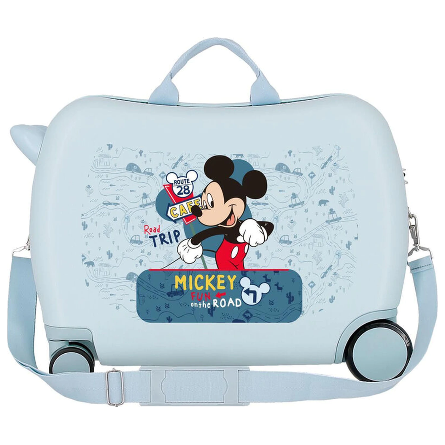 Disney Mickey Road Trip ABS táska bőrönd 50cm termékfotó