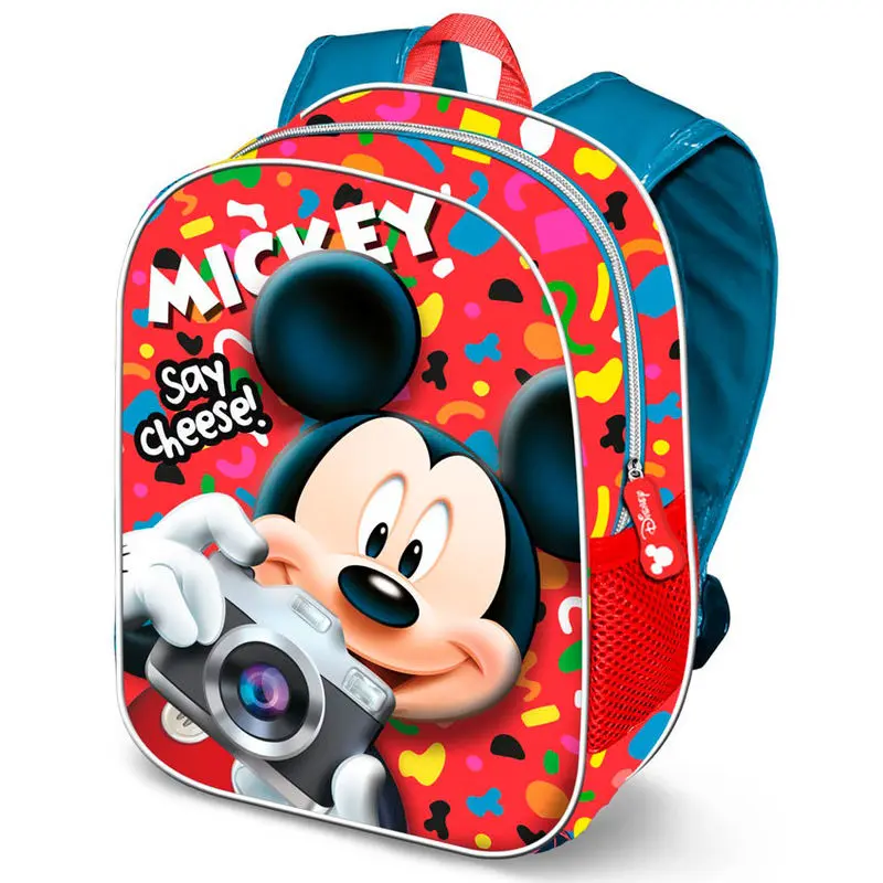 Disney Mickey Say Cheese 3D táska hátizsák 31cm termékfotó