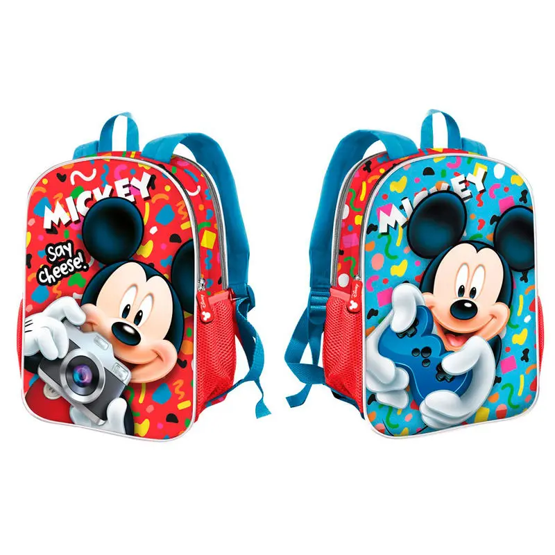 Disney Mickey Say Cheese átfordítható táska hátizsák 32cm termékfotó