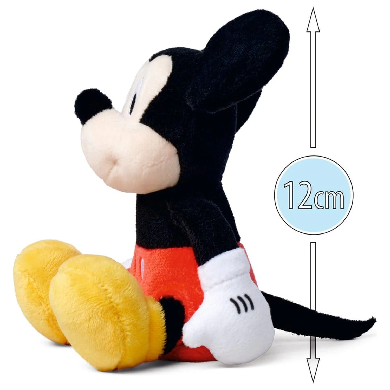 Disney Mickey Shoulder Rider plüss figura 12 cm termékfotó