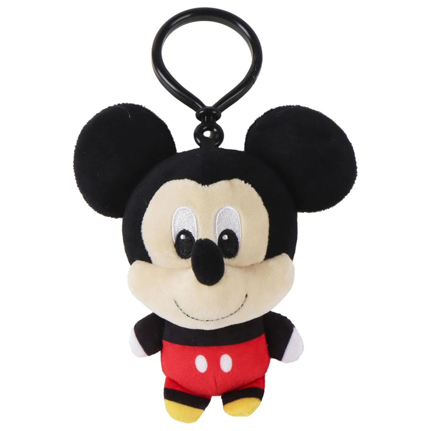 Disney Mickey Smile 3D plüss figura akasztóval, táskadísz 13 cm termékfotó