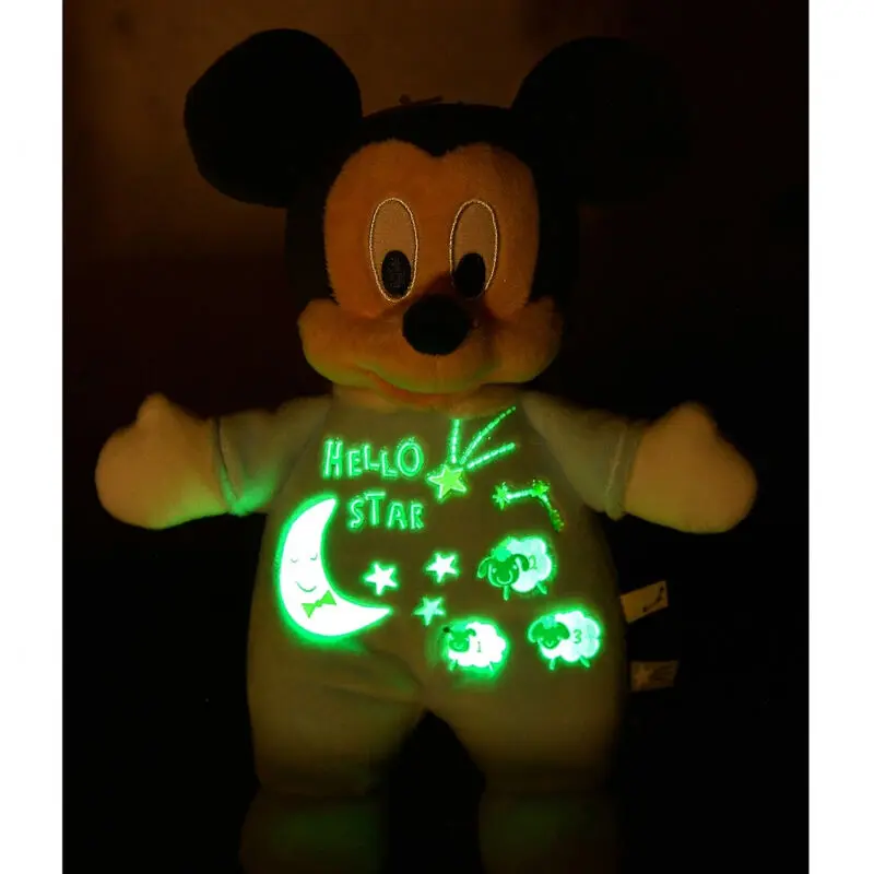 Disney Mickey Soft Glow in the Dark plush toy 25cm termékfotó