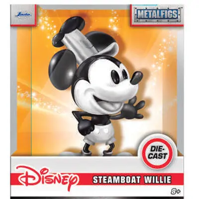 Disney Mickey Steamboat Willie metalfigs figura 10cm termékfotó