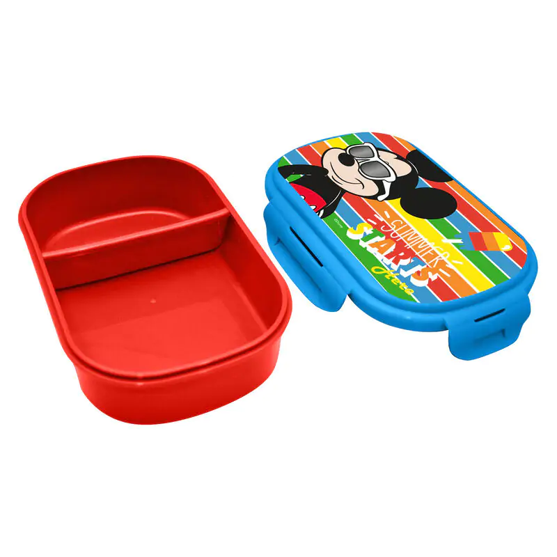 Disney Mickey Lunchbox und Besteckset termékfotó