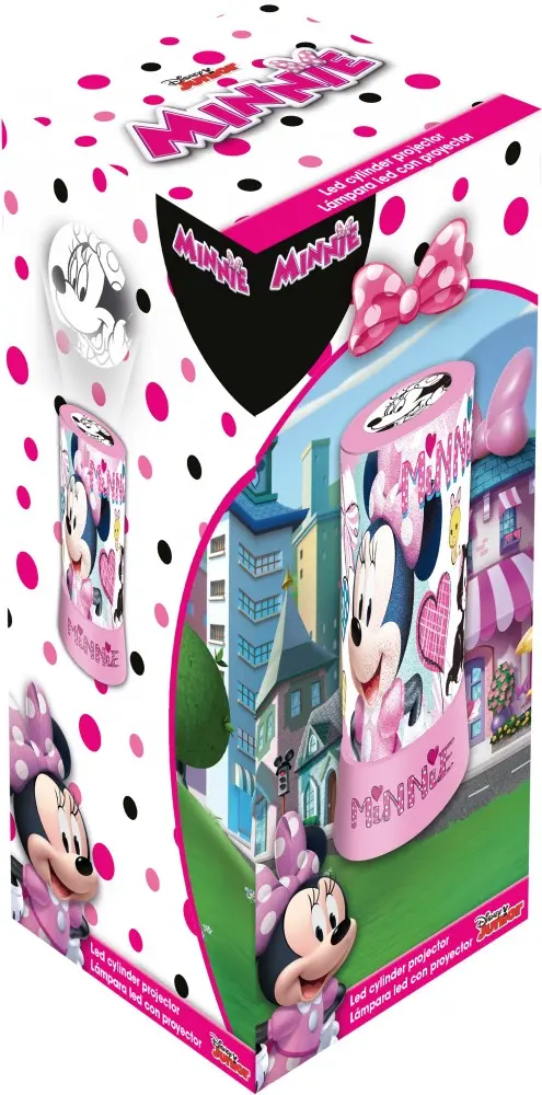Disney Minnie 2 az 1-ben kivetítő, lámpa, éjszakai fény termékfotó