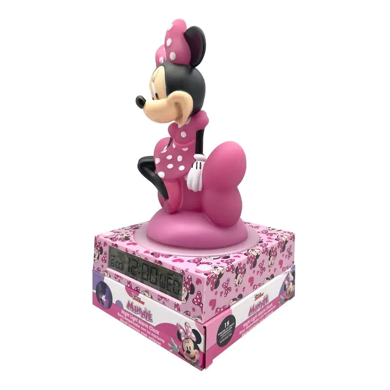 Disney Minnie 3D lámpás ébresztőóra termékfotó