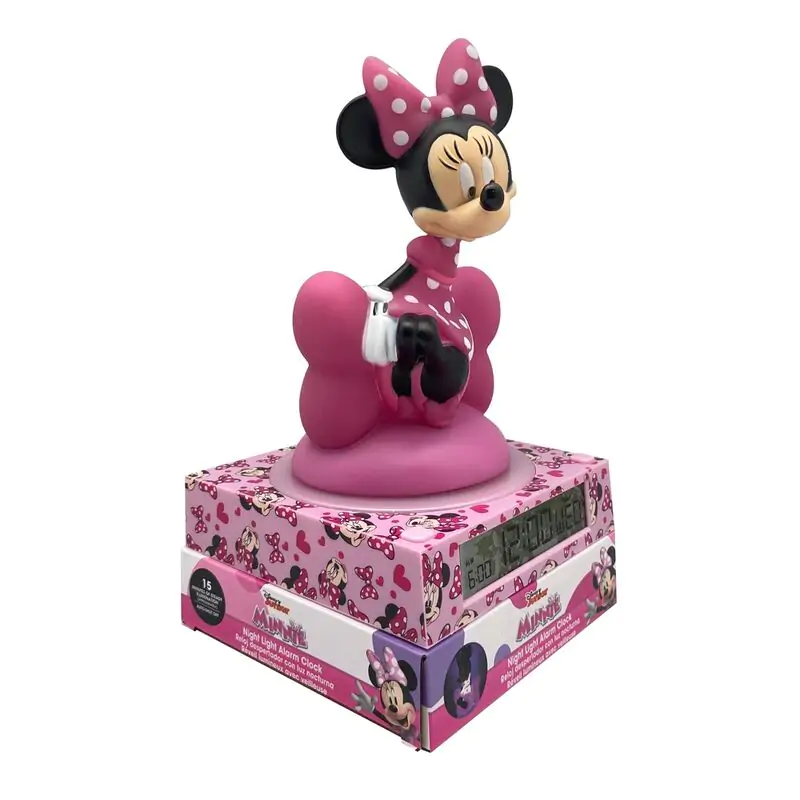 Disney Minnie 3D lámpás ébresztőóra termékfotó