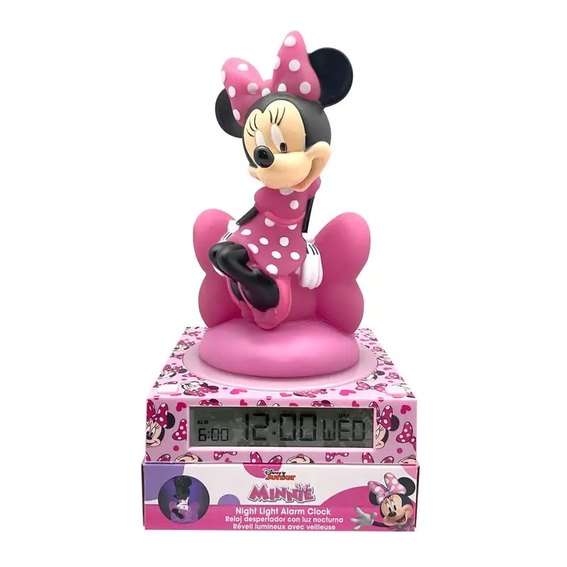 Disney Minnie 3D lámpás ébresztőóra termékfotó