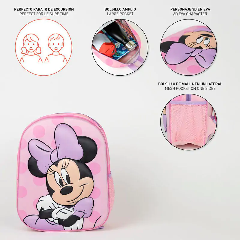 Disney Minnie 3D táska hátizsák 31cm termékfotó