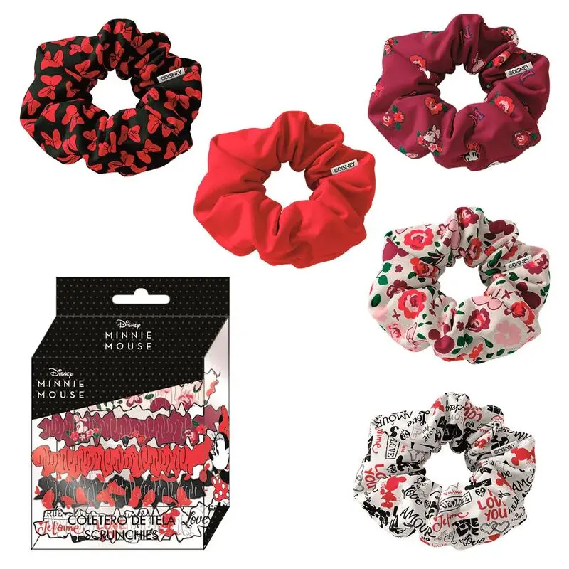 Disney Minnie assorted blister 5 hair ties termékfotó