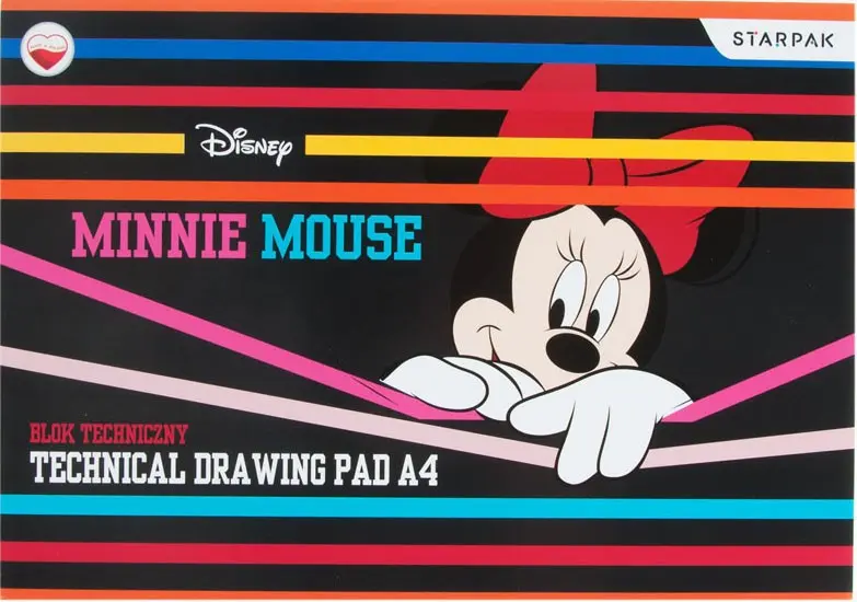 Disney Minnie A/4 vázlatfüzet, rajzfüzet 10 lapos rajzlap termékfotó