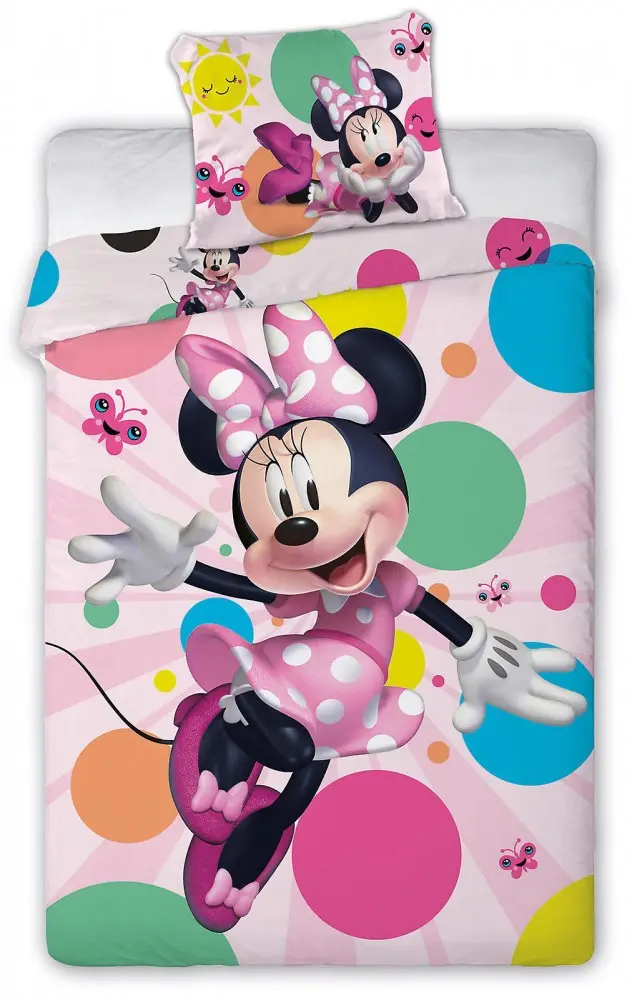 Disney Minnie ágyneműhuzat 140×200cm, 70×90 cm termékfotó