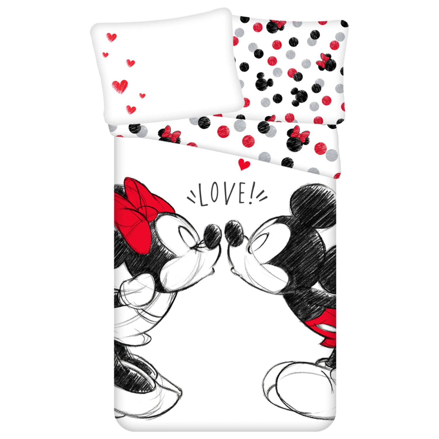 Disney Minnie and Mickey ágyneműhuzat termékfotó