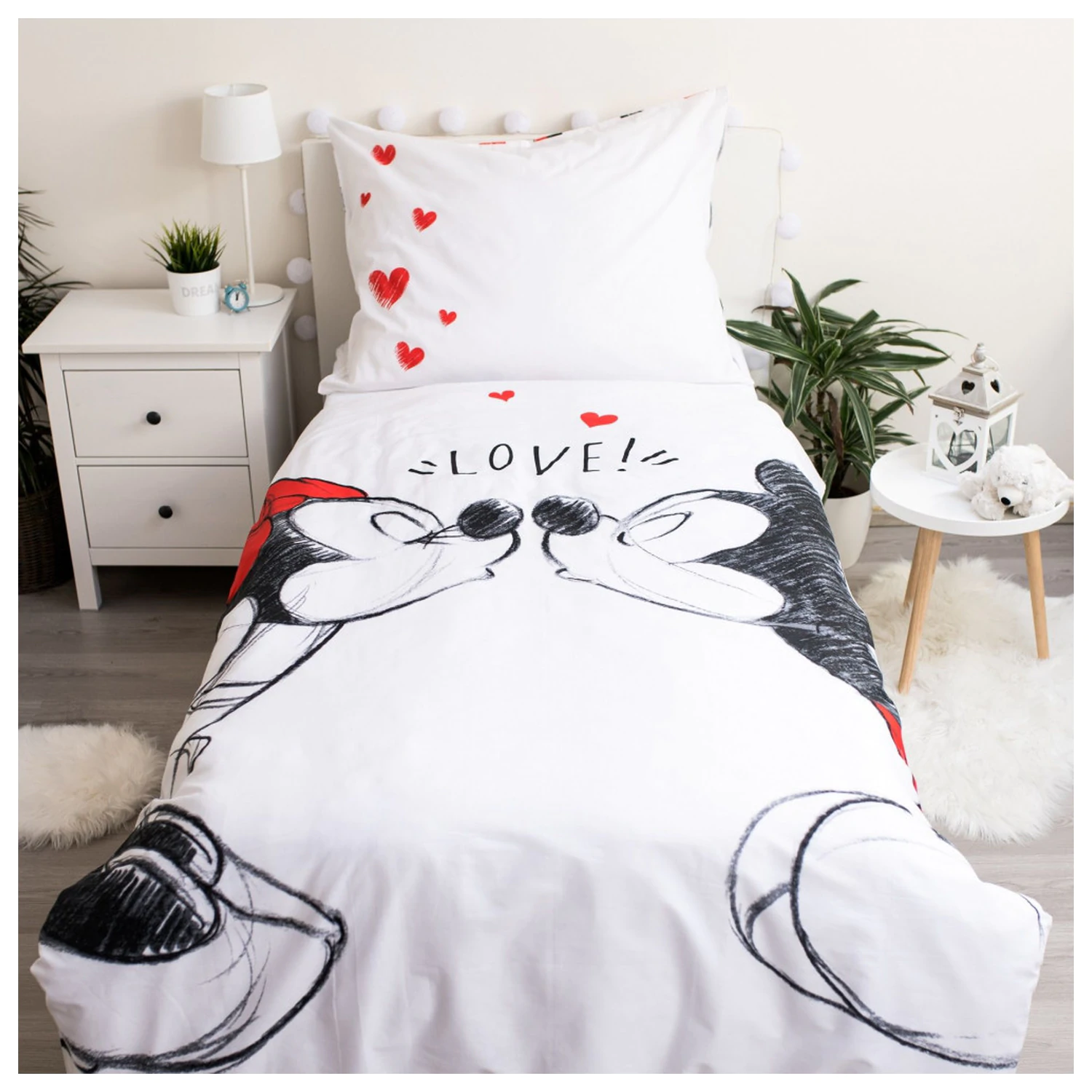 Disney Minnie and Mickey ágyneműhuzat termékfotó