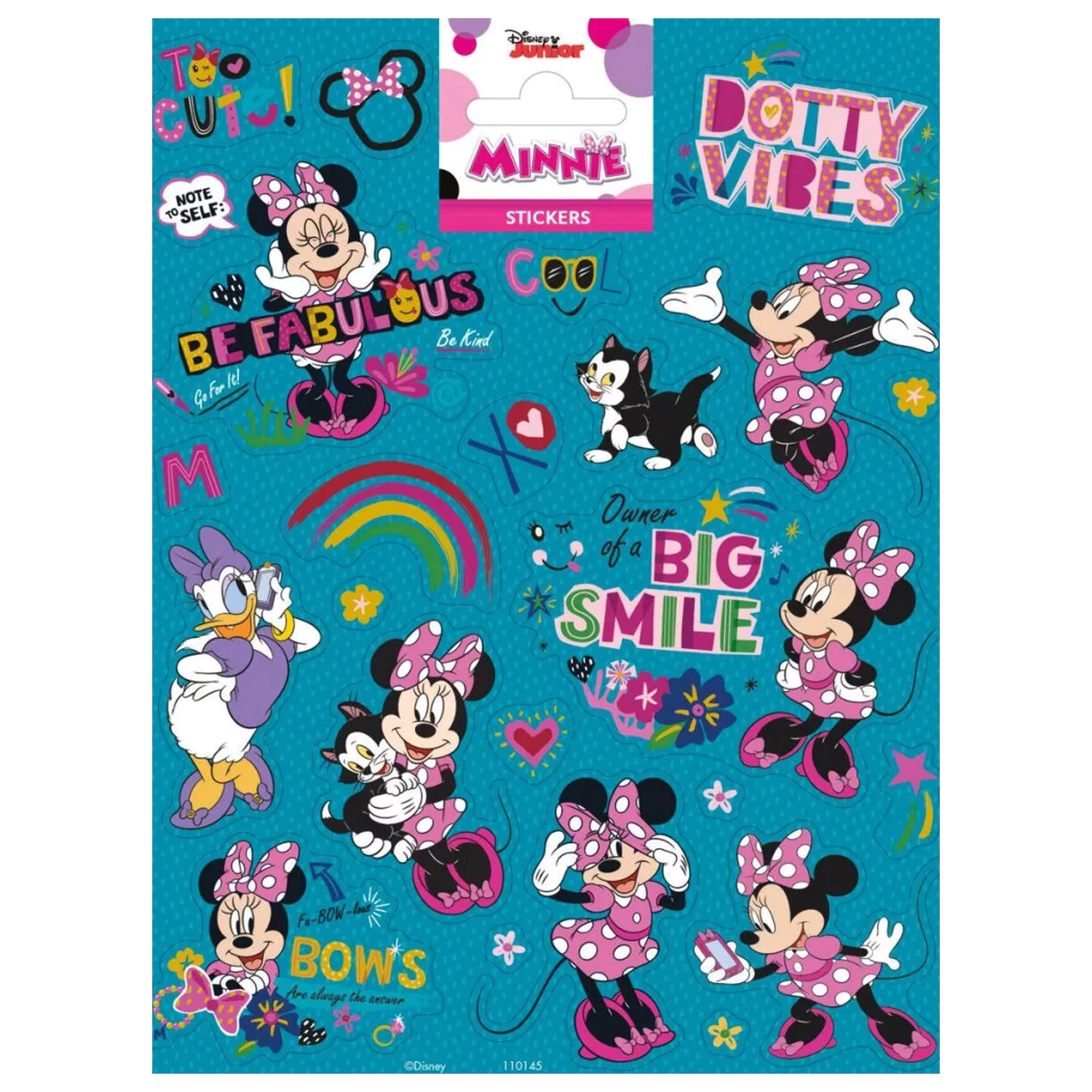 Disney Minnie Big Smile matrica termékfotó