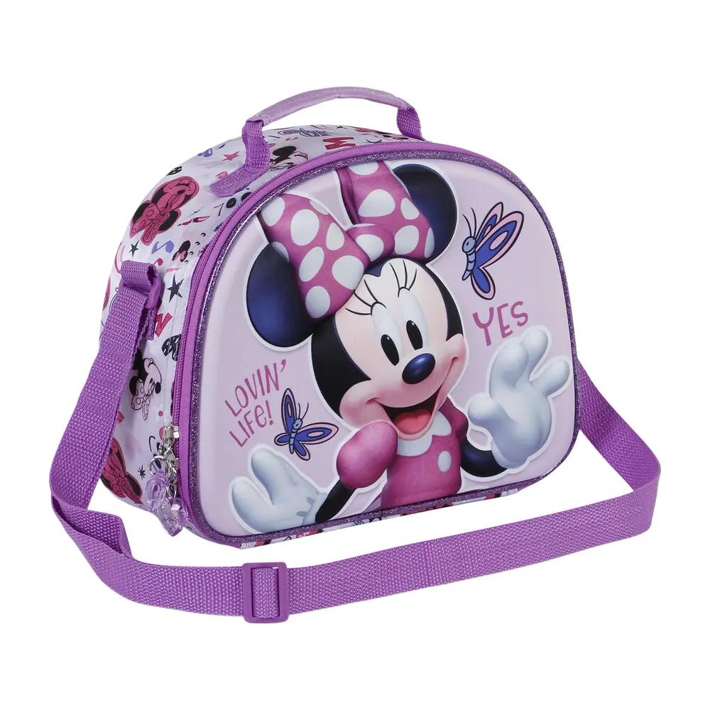 Disney Minnie Butterflies 3D uzsonnás táska termékfotó