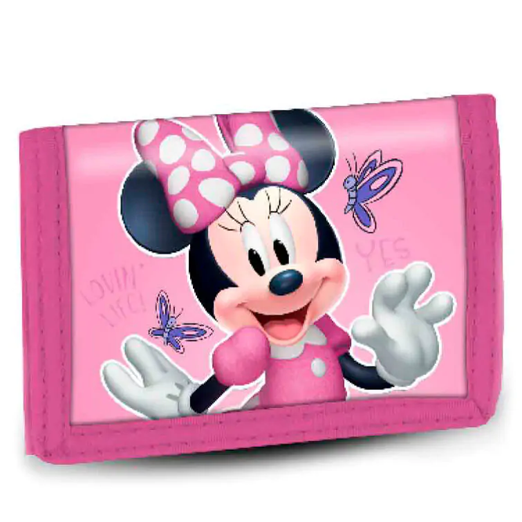 Disney Minnie Butterflies Pink pénztárca termékfotó