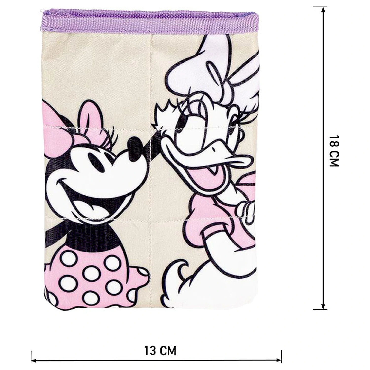 Disney Minnie Daisy telefontartó táska 18 cm termékfotó