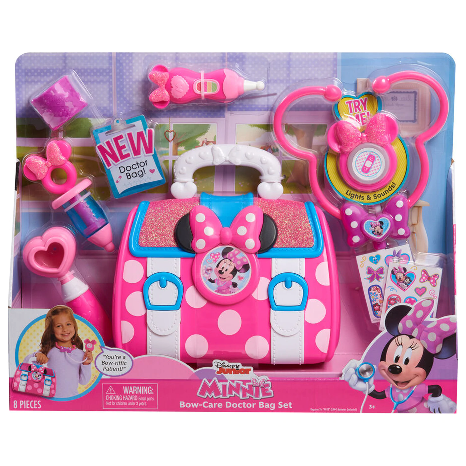 Disney Minnie Doctor játékcsomag hanggal és fényekkel termékfotó