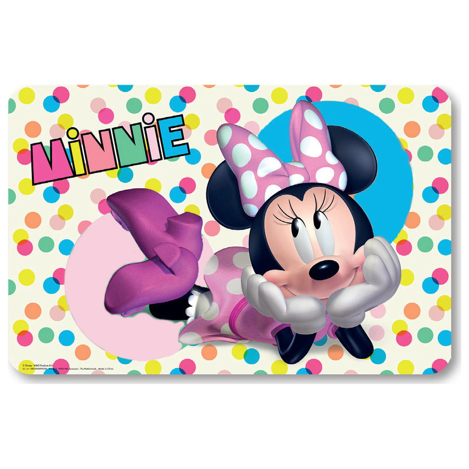 Disney Minnie Dots tányéralátét 43x28 cm termékfotó