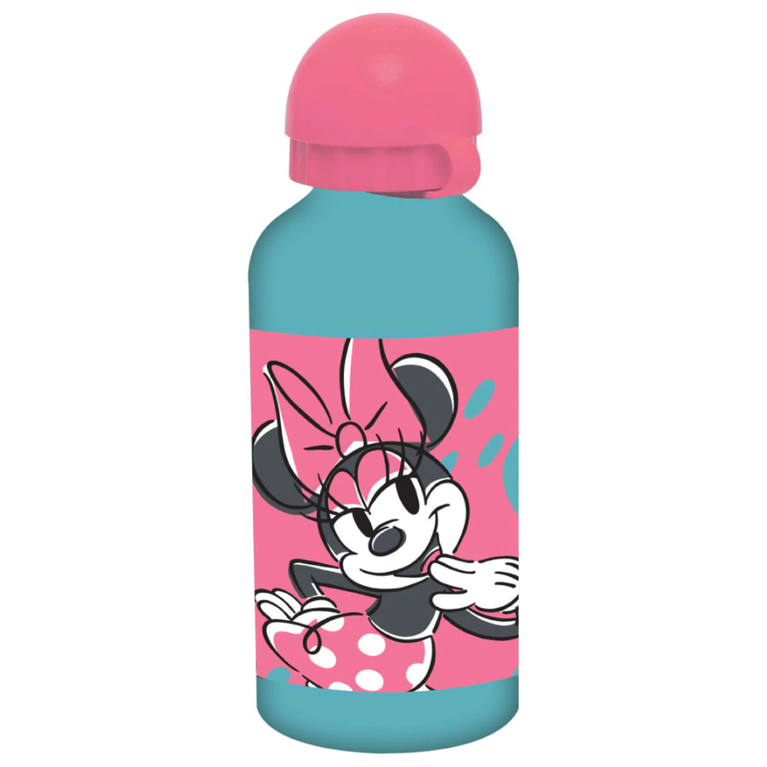 Disney Minnie Draft alumínium kulacs ivókupakkal 500 ml termékfotó
