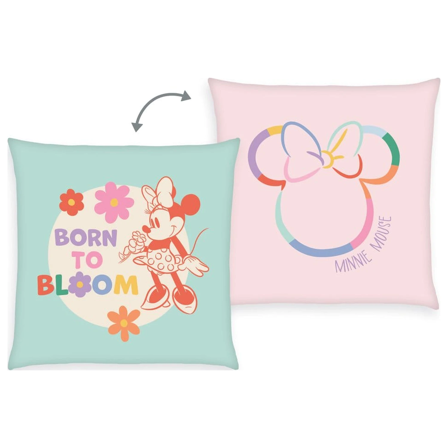 Disney Minnie egér Born to Bloom párna 40 x 40 cm termékfotó