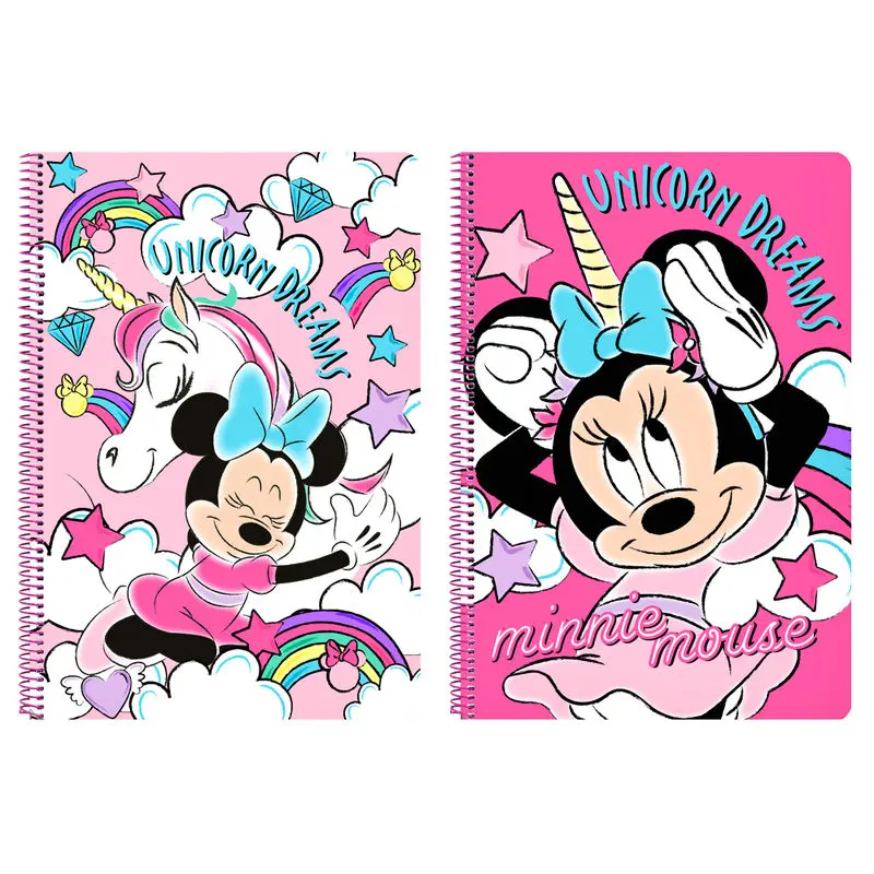 Disney Minnie Egyszarvús A4 jegyzetfüzet termékfotó