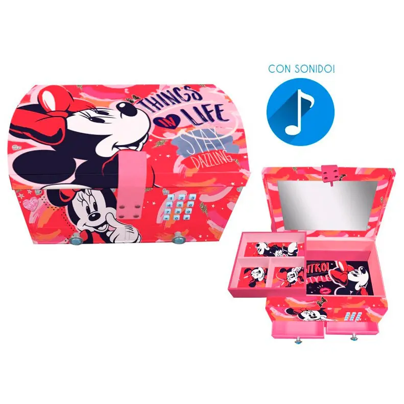 Disney Minnie ékszeres doboz hanggal termékfotó