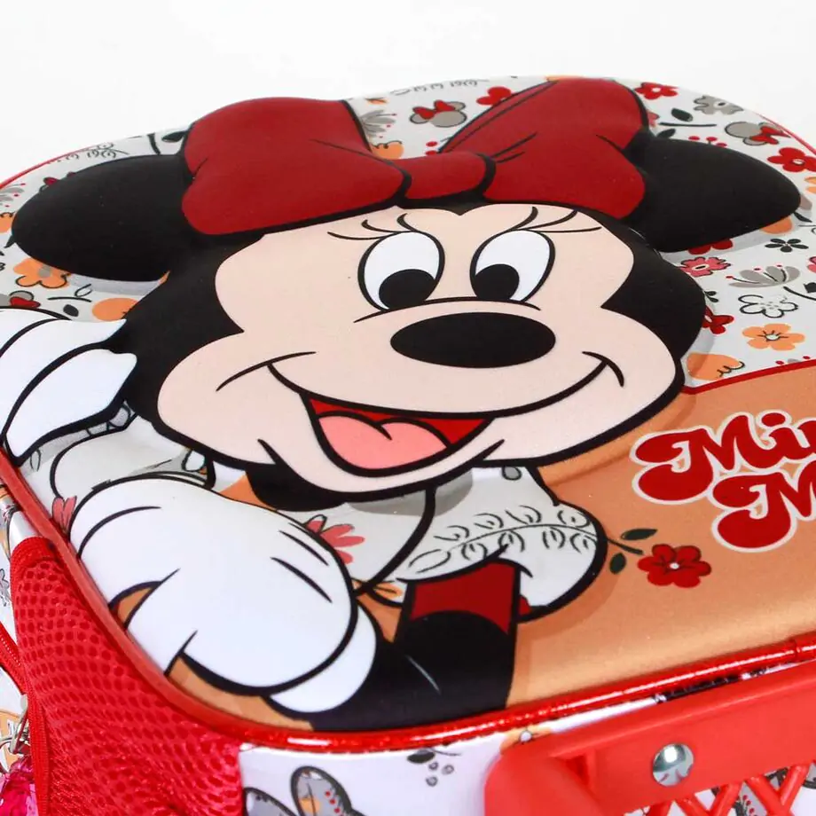 Disney Minnie Flowered 3D gurulós táska 34cm termékfotó