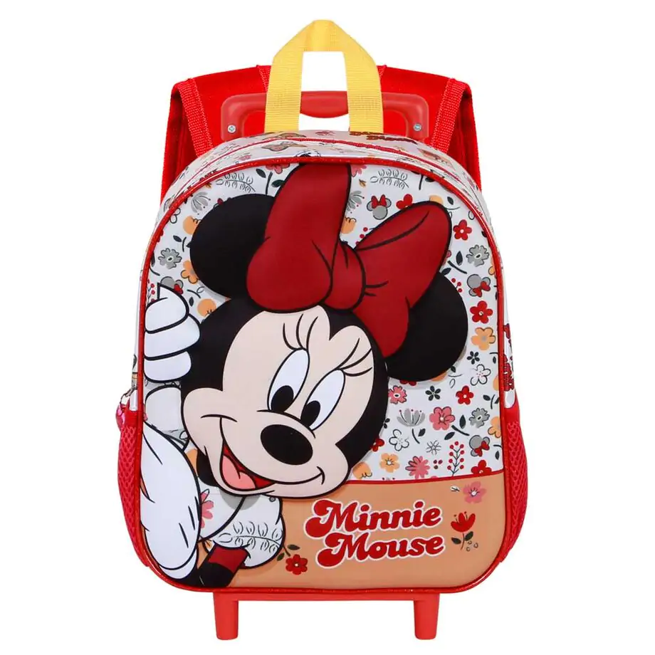 Disney Minnie Flowered 3D gurulós táska 34cm termékfotó