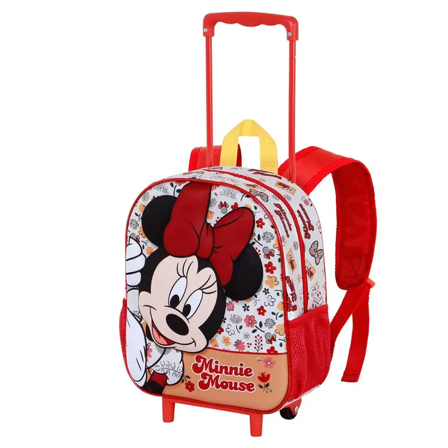 Disney Minnie Flowered 3D gurulós táska 34cm termékfotó