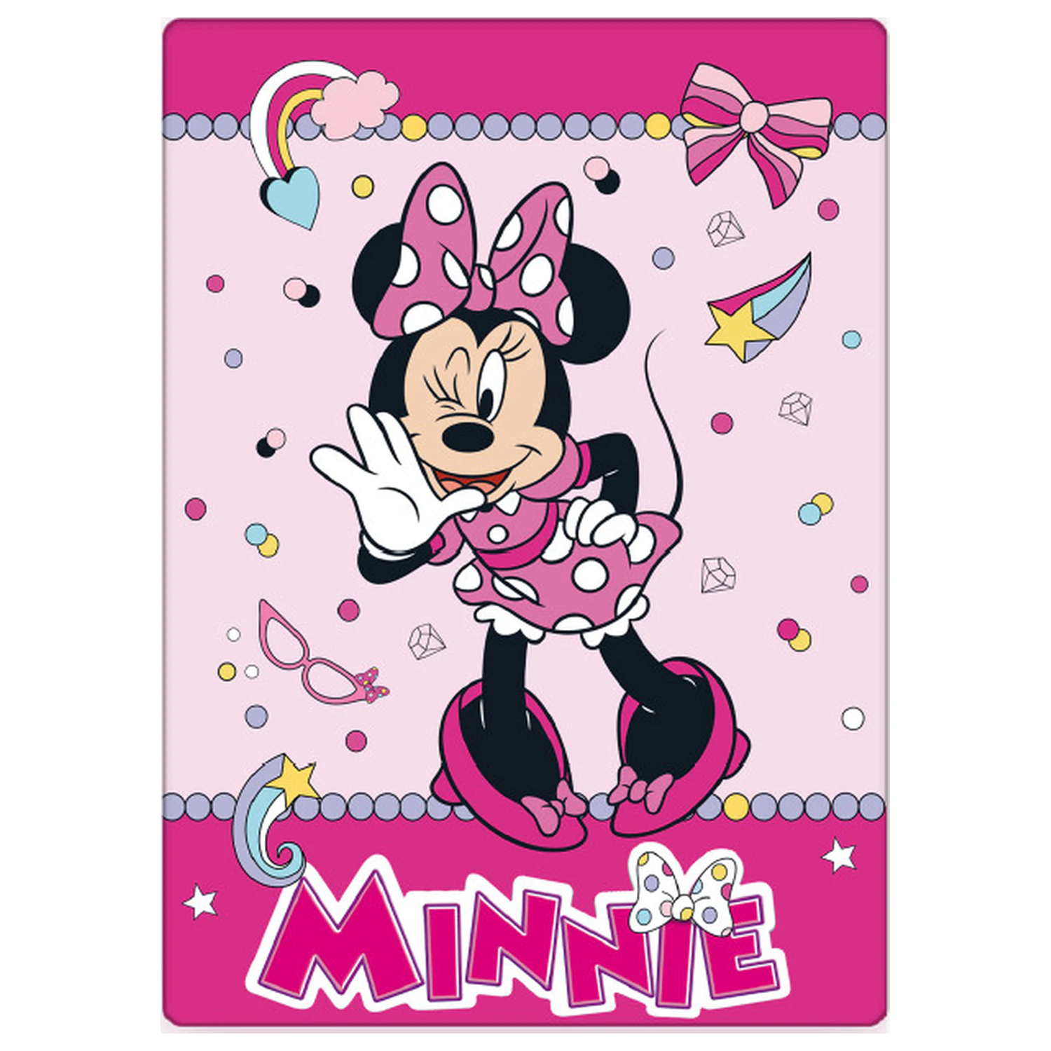 Disney Minnie Funny polár takaró termékfotó