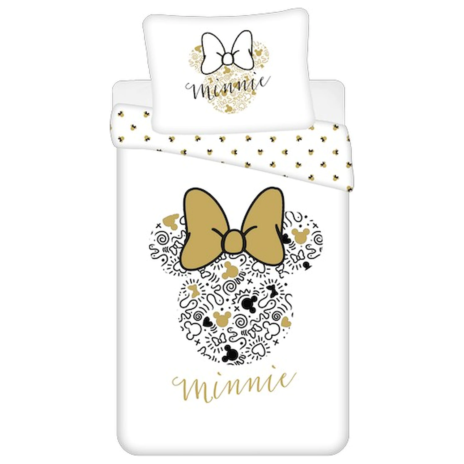 Disney Minnie Gold ágyneműhuzat  termékfotó