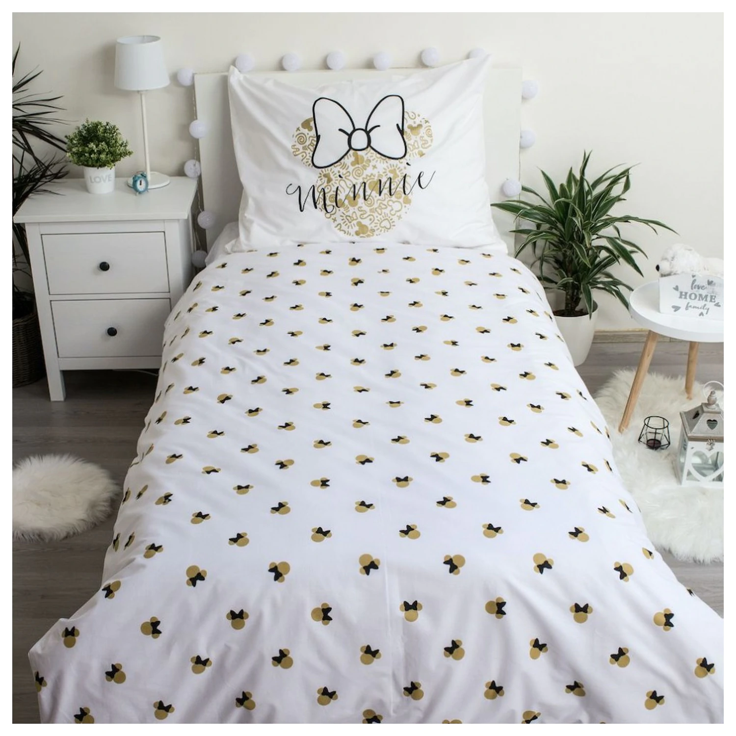 Disney Minnie Gold ágyneműhuzat  termékfotó