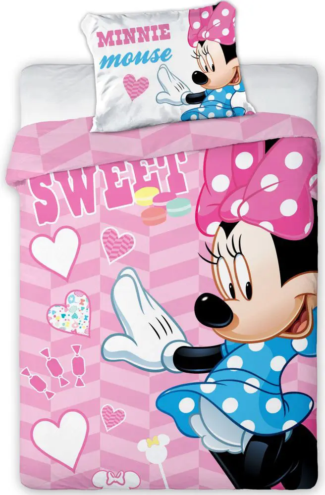 Disney Minnie gyerek ágyneműhuzat 100×135cm, 40×60 cm termékfotó