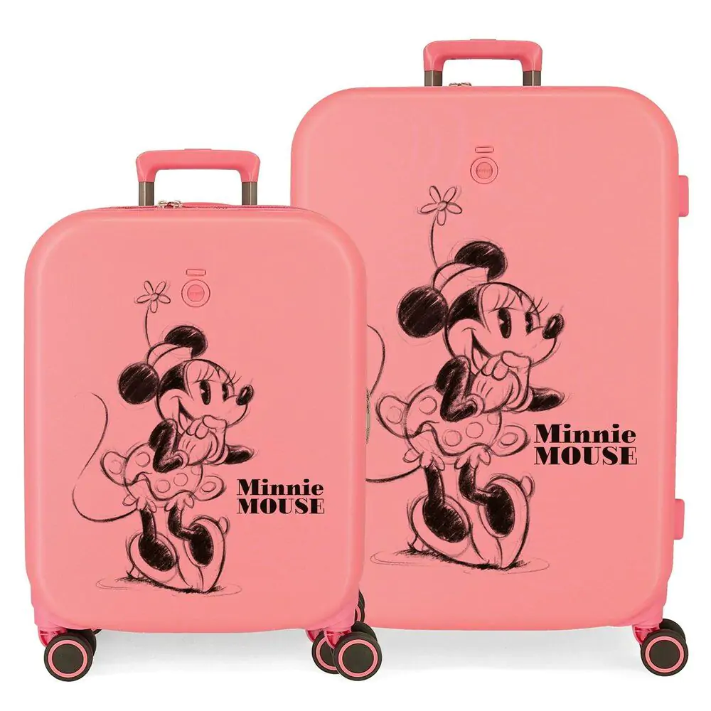 Disney Minnie Happiness ABS 2 db-os táska bőrönd csomag termékfotó