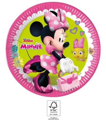 Disney Minnie Happy Helpers papírtányér 8 db-os 23 cm FSC termékfotó