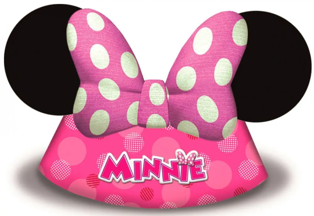 Disney Minnie Happy Helpers Parti kalap, csákó 6 db-os termékfotó