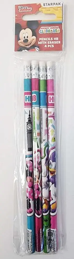 Disney Minnie HB Grafit ceruza radír véggel 4 db-os termékfotó