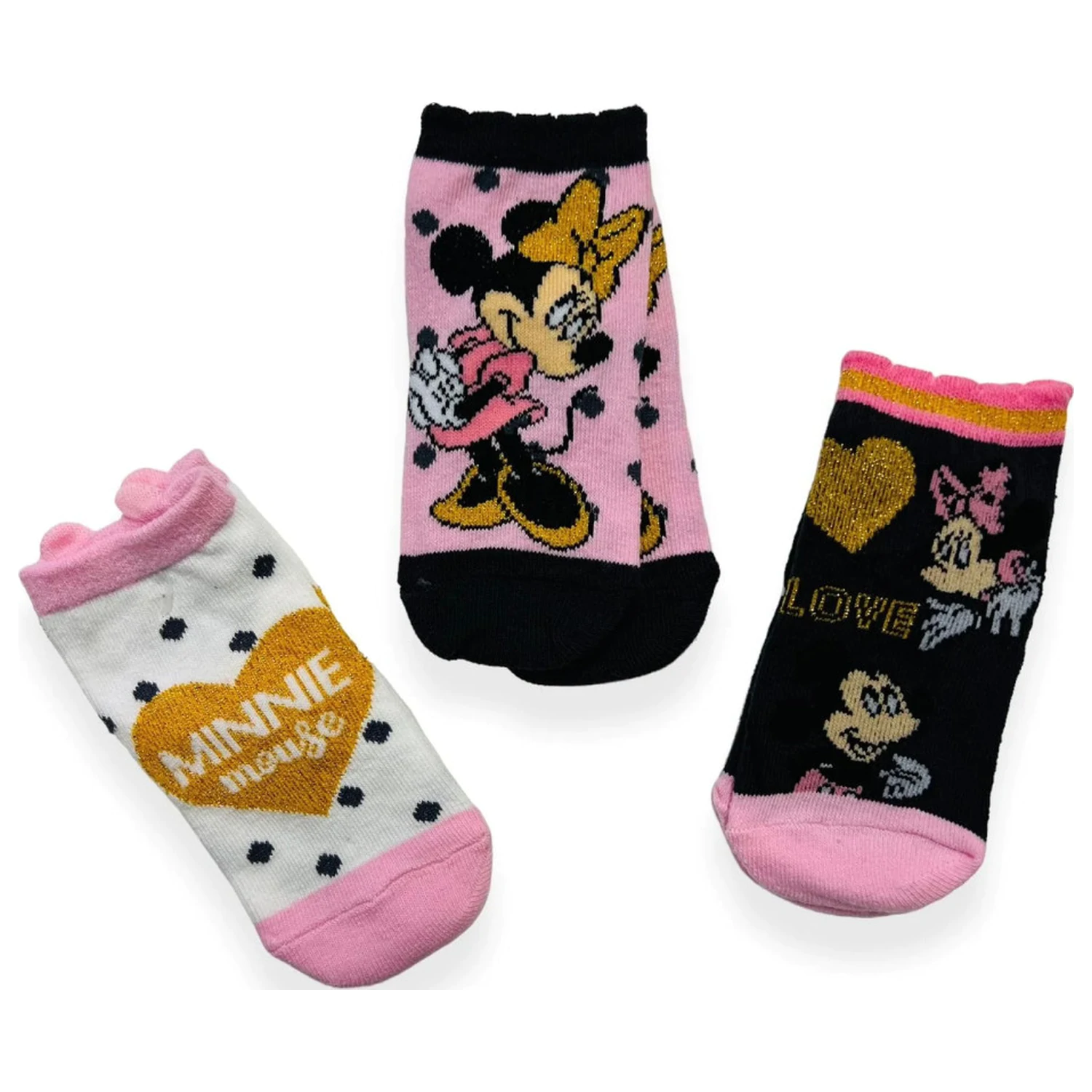 Disney Minnie Heart baba zokni 6/12 hó termékfotó