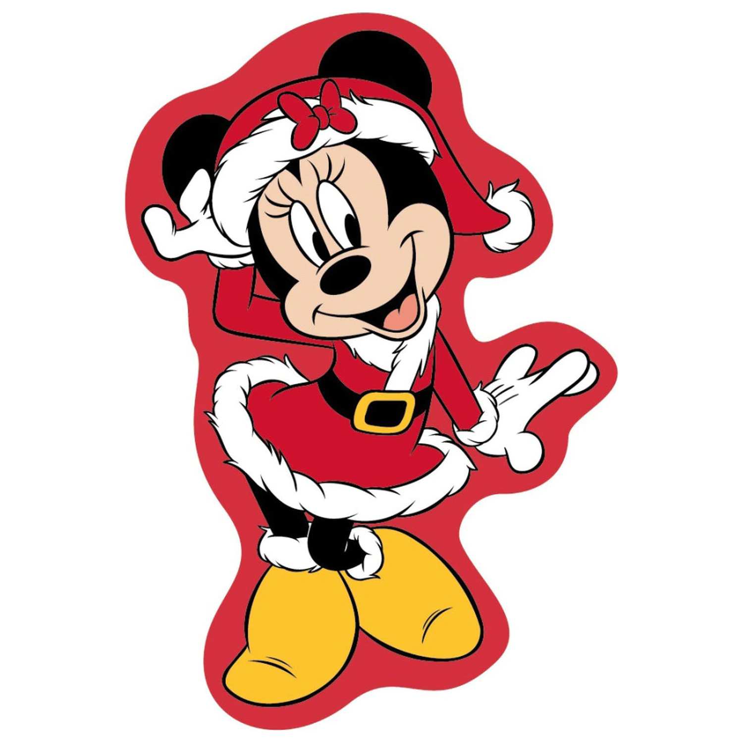 Disney Minnie Jolly karácsonyi 3D formapárna, díszpárna  termékfotó
