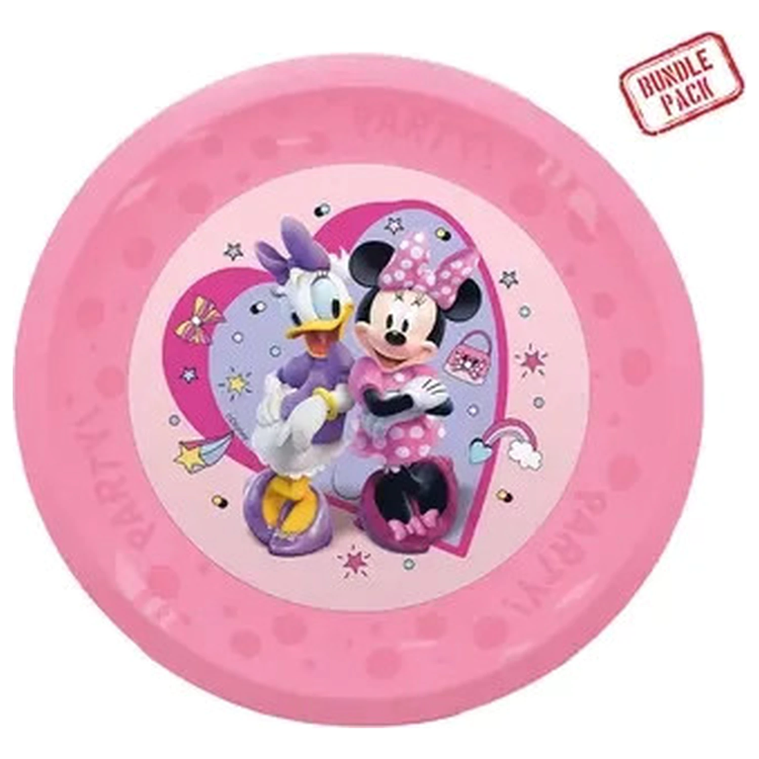 Disney Minnie Junior micro prémium műanyag lapostányér 4 db-os szett 21 cm termékfotó