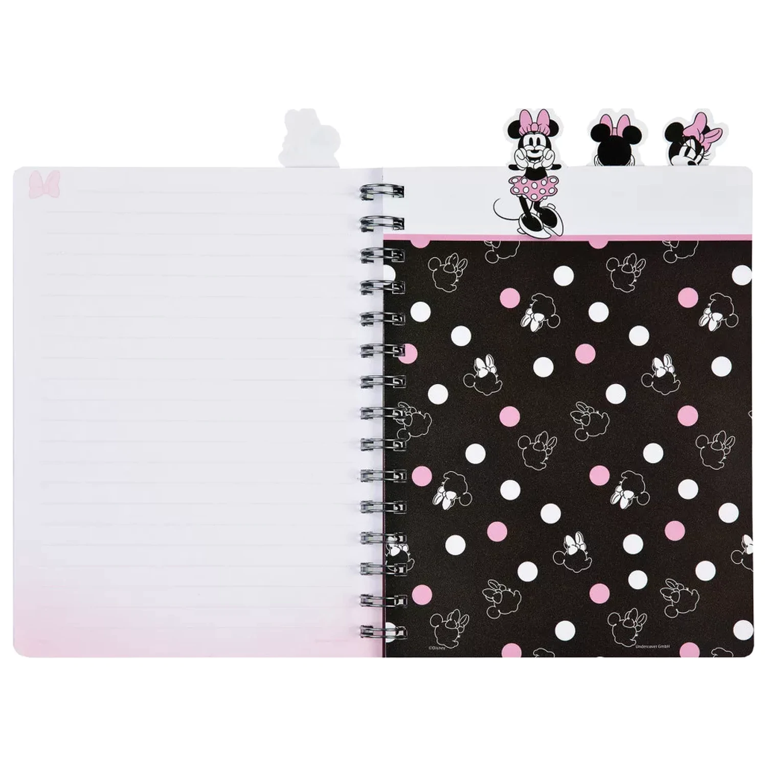 Disney Minnie Love Your Life A5 notesz, jegyzetfüzet regiszterekkel termékfotó